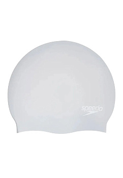Шапочка для плавания SPEEDO Long Hair Cap, серый, силикон, для длинных волос
