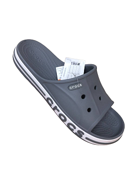 Шлепанцы Crocs Iconic Comfort GT Grey / White