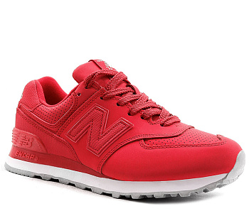 Кроссовки New Balance 574 Classic Nubuk Red