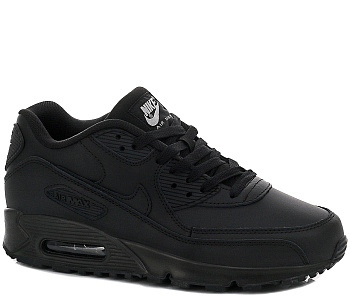 Кроссовки Nike Air Max 90 SE Leather All Black