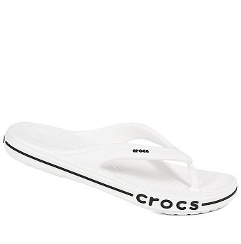 Сланцы Crocs Bayaband Flip White / Black