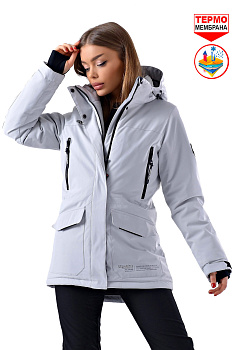 Куртка утепленная Azimuth 60В12322923 Protex Elongated Light Gray