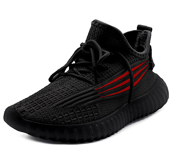 Кроссовки Meitesi Yeezy Boost 350 v2 Kids Black
