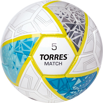 Мяч футбольный матчевый TORRES Match №5