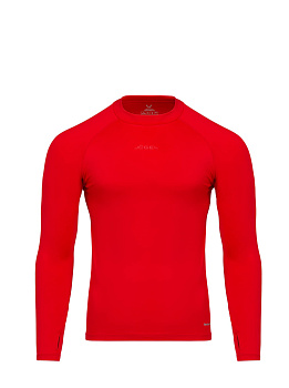 Джемпер компрессионный утепленный Jögel PerFormDRY Baselayer Warm Top Red