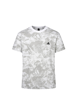 Футболка Adidas Performance 50219A8823 Light Gray / White