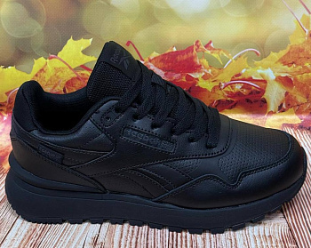 Кроссовки Reebok Classic Leather U All Black
