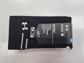 Носки спортивные UArmour X Basketball 50228M359 U Black / White