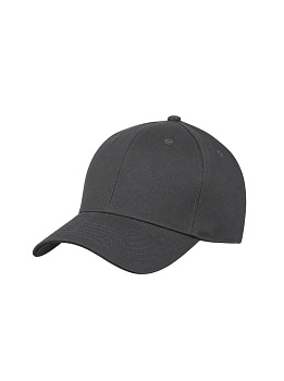 Бейсболка Zetta No Logo Cap 50412BL1 Dark Gray