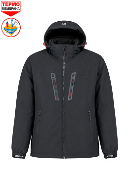 Куртка утепленная Salomon Mountain 41007A603 Dark Gray / Red