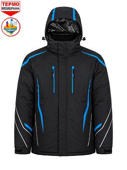 Куртка горнолыжная Avecs 016 Black / Blue