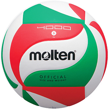 Мяч волейбольный тренировочный MOLTEN V5M4000X Green