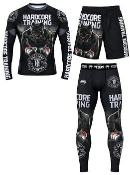 Костюм для тренировок 3 в 1 Venum Hardcore Training Khaki
