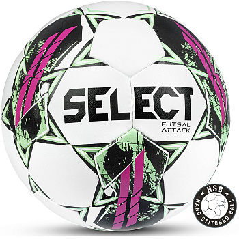 Мяч футбольный тренировочный SELECT Futsal Attack V22 Grain №4