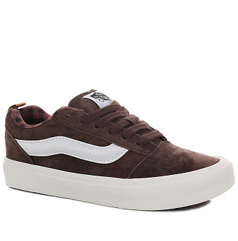 Кеды Vans Knu Skool U Dark Brown / White
