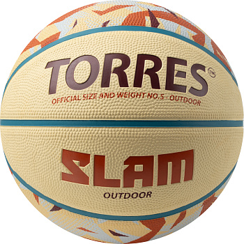 Мяч баскетбольный любительский TORRES Slam №5