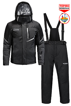 Костюм горнолыжный Columbia Omni Heat Gray / Black