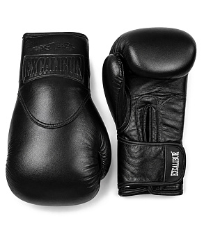 Перчатки боксерские Energy Boxing Excalibur 8110 Leather Black