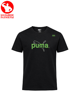 Футболка Puma Cat 40318K32022 GT Black / Green