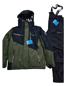 Костюм горнолыжный Columbia Omni Heat 41114A519 Dark Green / Black