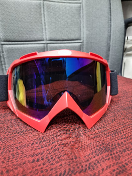 Очки - маска сферические ZDK L5 Red / Black