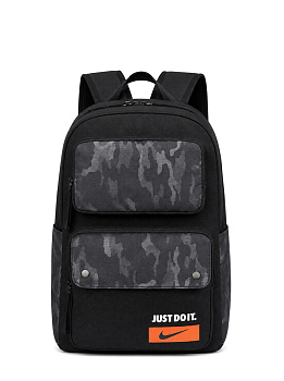 Рюкзак Nike Just Do It 60227A3598 Black / 3D Black / Oranje