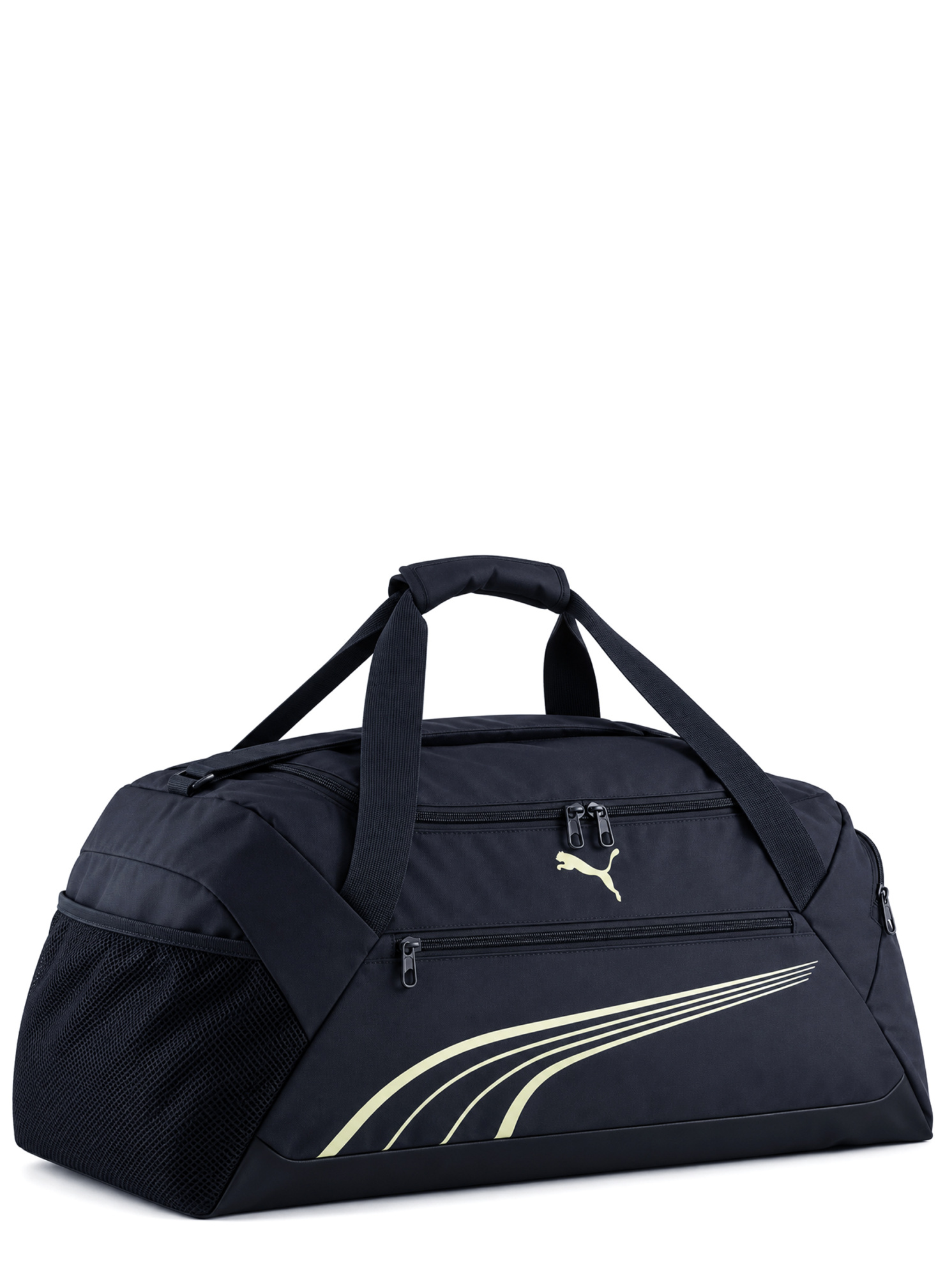 Спортивная сумка PUMA Fundamentals Sports Bag M Dark Blue / Green