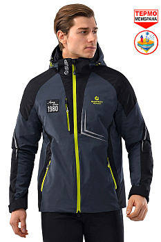 Куртка утепленная Super Euro Windrunner 7802М07 Dark Gray / Black