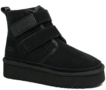 Угги UGG W NEUMEL PLATFORM Suede All Black