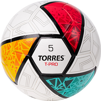 Мяч футбольный матчевый TORRES T-Pro №5
