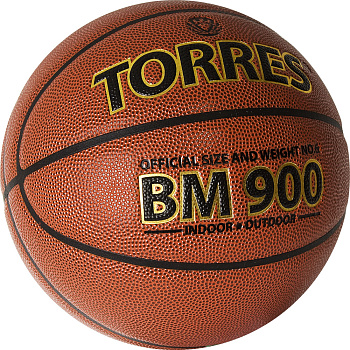 Мяч баскетбольный матчевый TORRES BM900 Brown №6