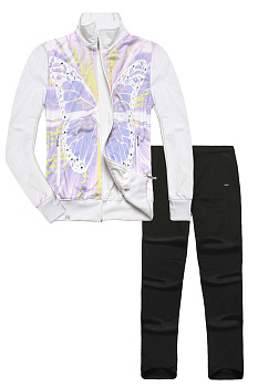 Спортивный костюм Grandex 1618 White/Black