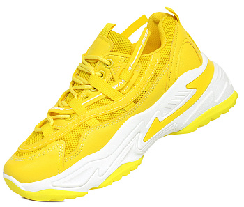 Кроссовки Romantic Triple Fashion 8495Y08 Yellow