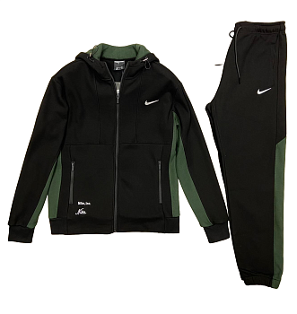 Костюм утепленный Nike Sportswear Tech Fleece Black / Green