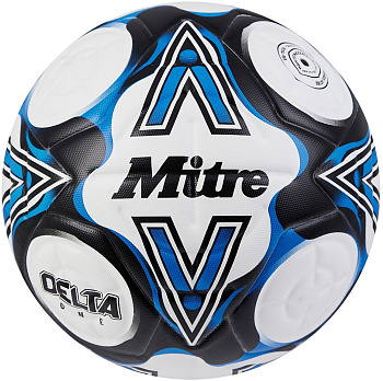 Мяч футбольный матчевый Mitre Delta One 24 Blue FIFA Quality №5