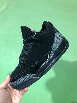 Кроссовки Nike Air Jordan 3 Retro All Black